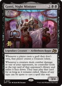 Gonti, Night Minister from Prerelease Cards