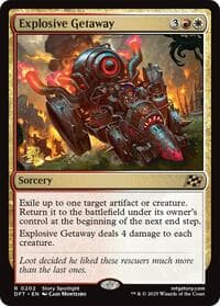 Explosive Getaway from Prerelease Cards