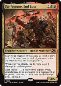 Far Fortune, End Boss from Prerelease Cards