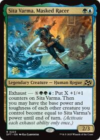 Sita Varma, Masked Racer from Prerelease Cards
