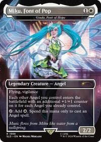 Miku, Font of Pop - Giada, Font of Hope from Secret Lair Drop Series