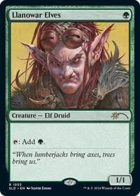 Llanowar Elves (1553) from Secret Lair Drop Series
