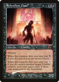 Relentless Dead (Retro Frame) from Secret Lair Drop Series