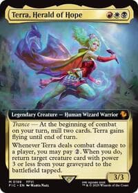 Terra, Herald of Hope (Extended Art) from Commander: FINAL FANTASY