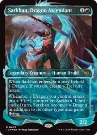 Sarkhan, Dragon Ascendant (0403) (Showcase) from Tarkir: Dragonstorm