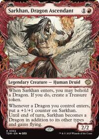 Sarkhan, Dragon Ascendant (0302) (Showcase) from Tarkir: Dragonstorm