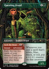 Questing Druid from Secret Lair Showdown