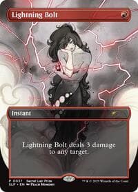 Lightning Bolt (0037) from Secret Lair Showdown