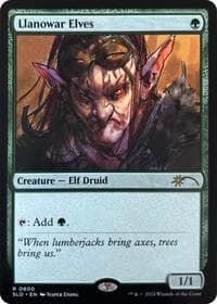 Llanowar Elves (0800) from Secret Lair Drop Series