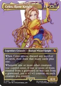 Celes, Rune Knight (Borderless) from Commander: FINAL FANTASY