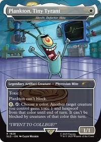 Plankton, Tiny Tyrant - Skrelv, Defector Mite from Secret Lair Drop Series