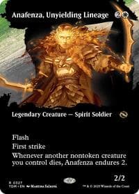 Anafenza, Unyielding Lineage (Borderless) from Tarkir: Dragonstorm