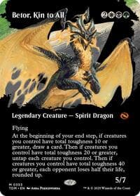 Betor, Kin to All (Borderless) from Tarkir: Dragonstorm