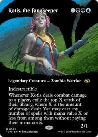 Kotis, the Fangkeeper (Borderless) from Tarkir: Dragonstorm