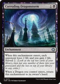 Corroding Dragonstorm from Tarkir: Dragonstorm