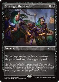 Strategic Betrayal from Promo Pack: Tarkir: Dragonstorm