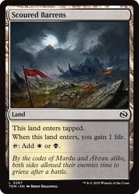 Scoured Barrens from Tarkir: Dragonstorm