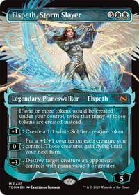 Elspeth, Storm Slayer (Showcase) from Tarkir: Dragonstorm