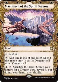 Maelstrom of the Spirit Dragon (Showcase) from Tarkir: Dragonstorm