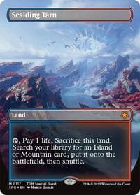 Scalding Tarn (Borderless) (Dragonscale Foil) from Special Guests