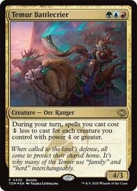 Temur Battlecrier (TDM Bundle) from Unique and Miscellaneous Promos