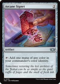 Arcane Signet from Commander: Tarkir: Dragonstorm