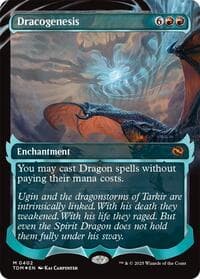 Dracogenesis (0402) (Showcase) from Tarkir: Dragonstorm