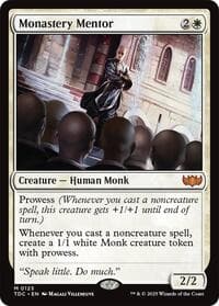 Monastery Mentor from Commander: Tarkir: Dragonstorm