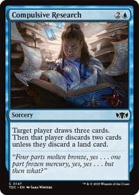 Compulsive Research from Commander: Tarkir: Dragonstorm