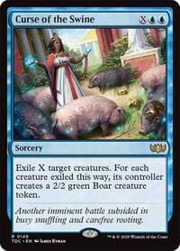 Curse of the Swine from Commander: Tarkir: Dragonstorm