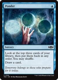 Ponder from Commander: Tarkir: Dragonstorm