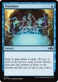 Preordain from Commander: Tarkir: Dragonstorm