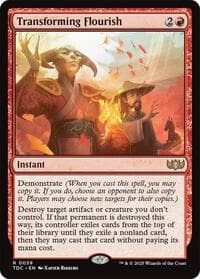 Transforming Flourish from Commander: Tarkir: Dragonstorm