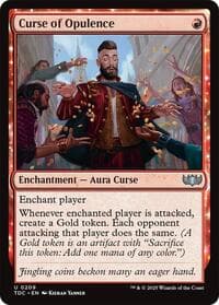 Curse of Opulence from Commander: Tarkir: Dragonstorm