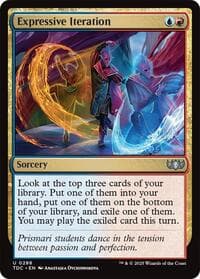 Expressive Iteration from Commander: Tarkir: Dragonstorm