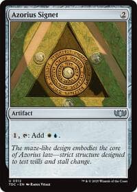 Azorius Signet from Commander: Tarkir: Dragonstorm