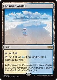 Adarkar Wastes from Commander: Tarkir: Dragonstorm