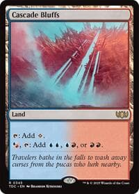 Cascade Bluffs from Commander: Tarkir: Dragonstorm
