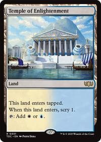 Temple of Enlightenment from Commander: Tarkir: Dragonstorm