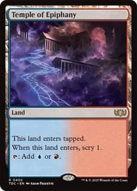 Temple of Epiphany from Commander: Tarkir: Dragonstorm