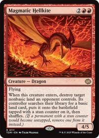 Magmatic Hellkite from Tarkir: Dragonstorm