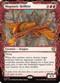 Magmatic Hellkite (Showcase) from Tarkir: Dragonstorm