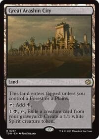 Great Arashin City from Tarkir: Dragonstorm