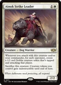 Ainok Strike Leader from Commander: Tarkir: Dragonstorm