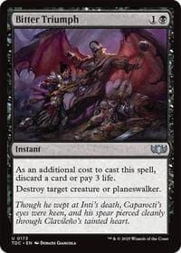 Bitter Triumph from Commander: Tarkir: Dragonstorm
