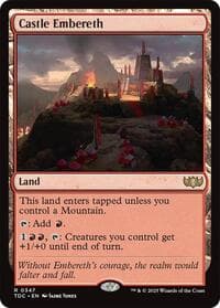 Castle Embereth from Commander: Tarkir: Dragonstorm