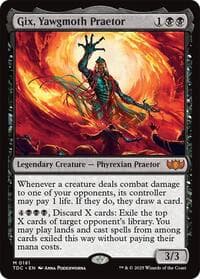 Gix, Yawgmoth Praetor from Commander: Tarkir: Dragonstorm