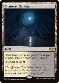 Shattered Sanctum from Commander: Tarkir: Dragonstorm