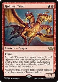 Goldlust Triad from Commander: Tarkir: Dragonstorm