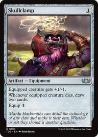 Skullclamp from Commander: Tarkir: Dragonstorm